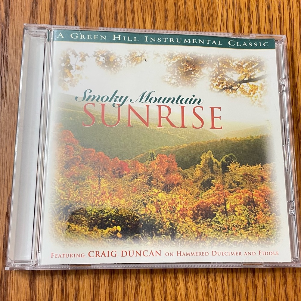 Smoky Mountain Sunrise Green Hill Instrumental CD Craig Duncan